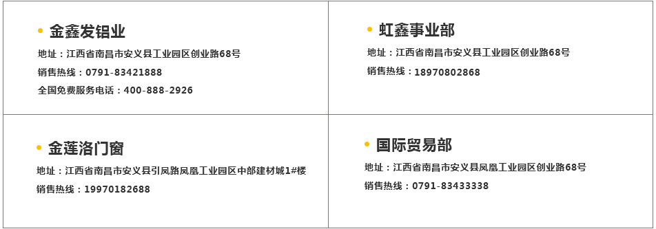 江西金鑫发铝业有限公司